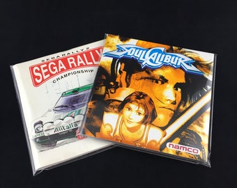 Sega Dreamcast - Instruction Manual Sleeves / Protectors (50 Pack)