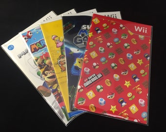 Nintendo Wii / Wii U - Instruction Manual Sleeves / Protectors (50 Pack)