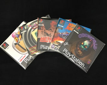 Sony PlayStation / PS1 - Instruction Manual Sleeves / Protectors (50 Pack)