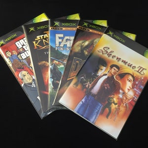 Xbox / Xbox360 - Gebruiksaanwijzing Hoezen/beschermers (verpakking van 50)