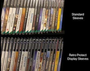 DVD / Game PS2 Xbox GameCube Wii - Display Sleeves / Case Protectors (50 Pack)