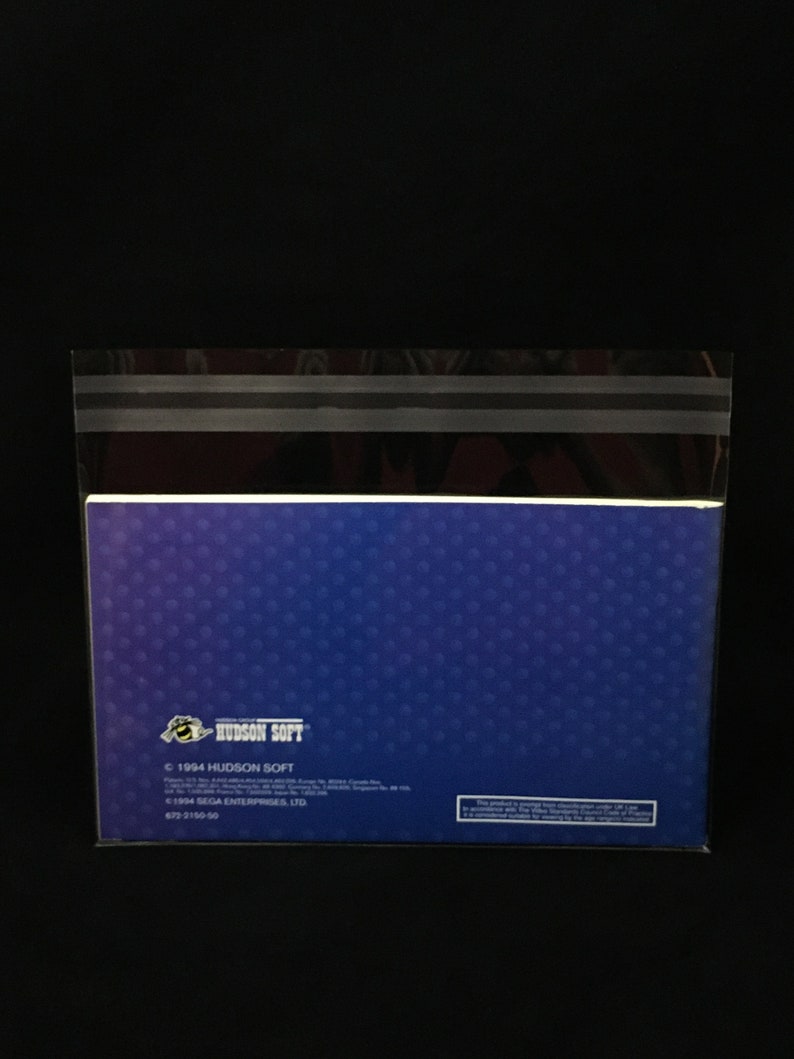 Sega Mega Drive - Instruction Manual Sleeves / Protectors (25 Pack) - Etsy
