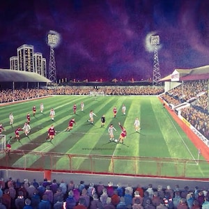 Leyton Orient Brisbane Road 1978 FA Cup v Middlesbrough   -  A3  print