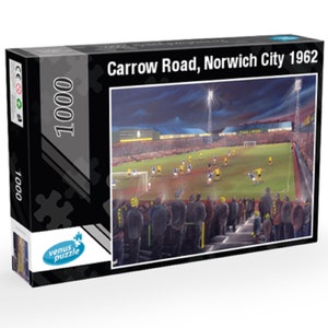 Carrow Road, Norwich City 1962 -  1000 Piece jigsaw