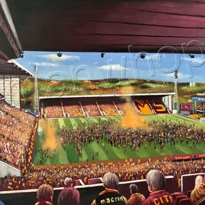 Valley Parade Promotion Party, Bradford City 2025 - 20&#39;&#39; x 30&#39;&#39; poster print