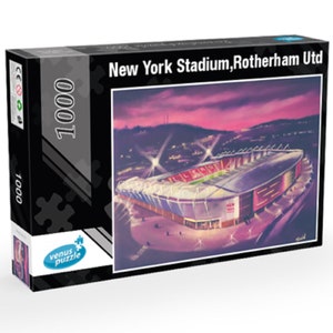 Estádio de Nova York, Rotherham United - quebra-cabeça de 1000 peças