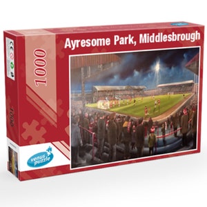 Ayresome Park, Middlesbrough -  1000 Piece jigsaw