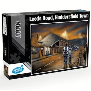 Die guten alten Tage, Leeds Road, Huddersfield Town - 1000 Teile Puzzle