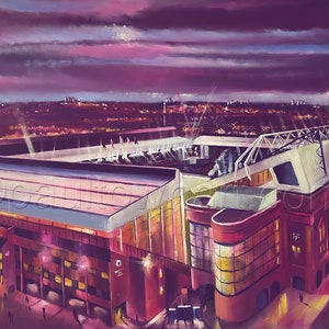 Those European Nights, Ibrox Stadium,  Rangers -   20&#39;&#39; x 30&#39;&#39; poster print