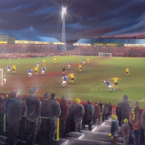 Norwich City - Carrow Road 1962  -  A3  print