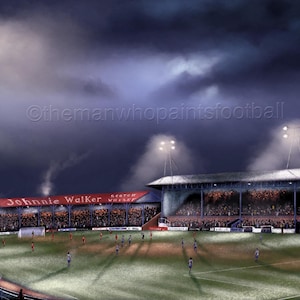 Rugby Park, Kilmarnock 20 &#39;&#39; x 30 &#39;&#39; Posterdruck