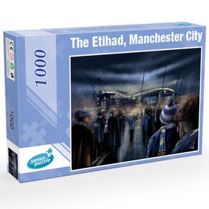 Manchester City  - The Etihad Stadium  -   1000 Piece jigsaw