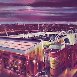Those European Nights, Ibrox Stadium,  Rangers -  A3  print