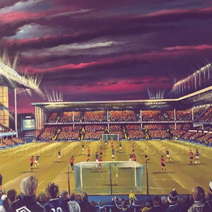 Vom Park End, Goodison Park, Everton 20 &#39;&#39; x 30 &#39;&#39; Druck