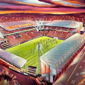 Our Church  Valley Parade Bradford City - 20'' x 30'' poster print