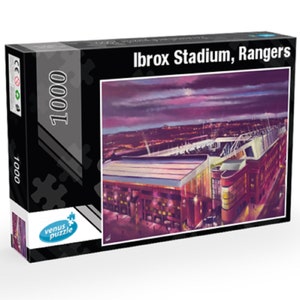 Aquelas noites europeias, Estádio Ibrox, Rangers quebra-cabeça de 1000 peças