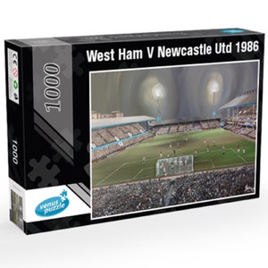 West Ham v Newcastle United 1986 -  1000 Piece jigsaw