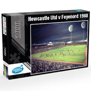 Newcastle United v Feyenord 1968 -  1000 Piece jigsaw