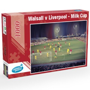 Walsall v Liverpool - Milk Cup  -  1000 Piece jigsaw