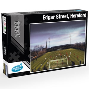 Edgar Street, Hereford x Newcastle 1972 - quebra-cabeça de 1000 peças