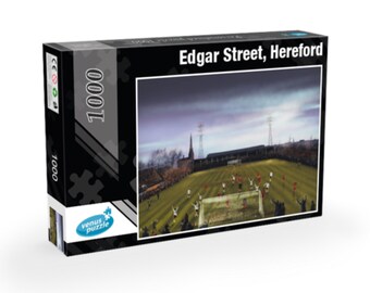 Edgar Street,  Hereford  v Newcastle 1972  - 1000 piece jigsaw