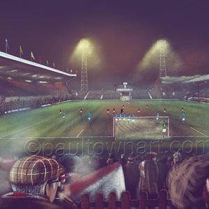 Old Trafford, Manchester United   -  A3 print