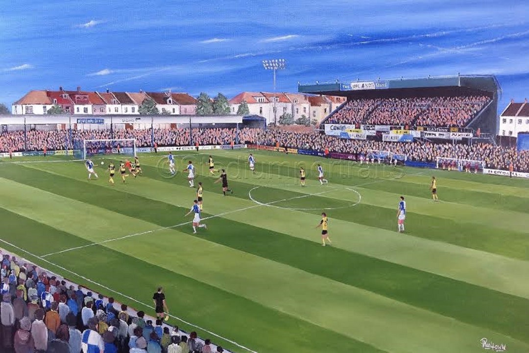 Bristol Rovers Last Minute Winner at the Memorial V Dagenham A3 Print ...