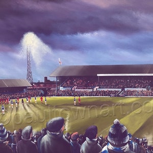 The Goldstone Ground, Brighton A3 Druck