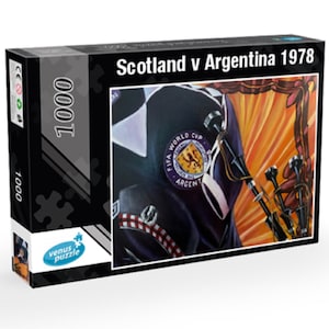 Schotland v Argentinië 1978 Memories legpuzzel van 1000 stukjes