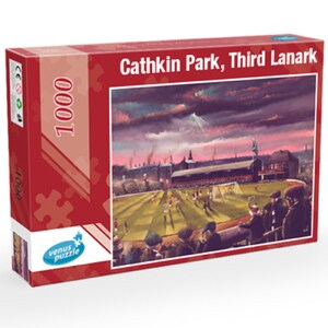 Woodbines and Bovril,  Cathkin Park, Third Lanark   -  1000 Piece jigsaw
