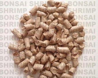 Snowflake Shrimp Food for Freshwater Shrimp Food for Crystal Red Cherry Bee shrimp. Fish and snail safe sinking pellets.