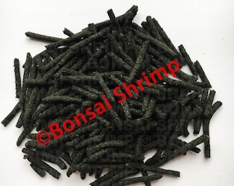 Black Mamba Shrimp Food Pellets: Algae & Protein Blend for shrimp, snails etc. fish safe