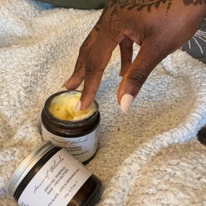 Organic Whipped Raw Shea Butter & Black Seed Oil *Free Shipping*