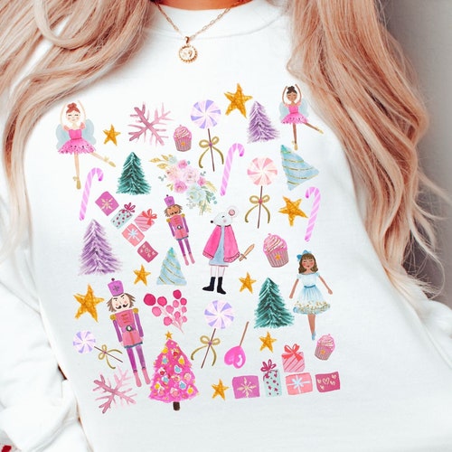 Nutcracker Ballet Crewneck Sweatshirt / Sugar Plum Fairy Etsy