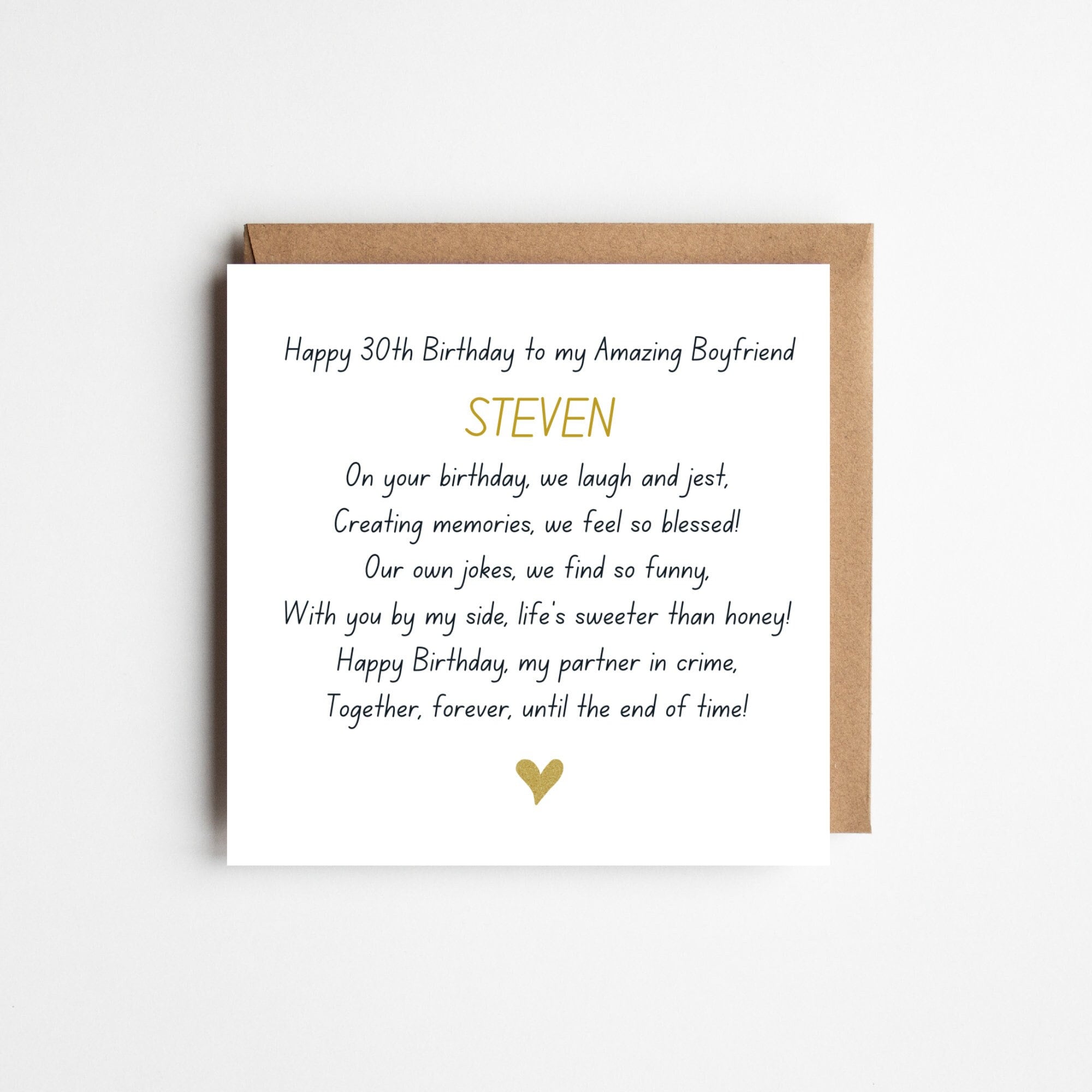 BOYFRIEND BIRTHDAY CARD 30th From Girlfriend Card For Him To An  Amazing Boyfriend Happy 30th Birthday Thirty Birthday Card 30