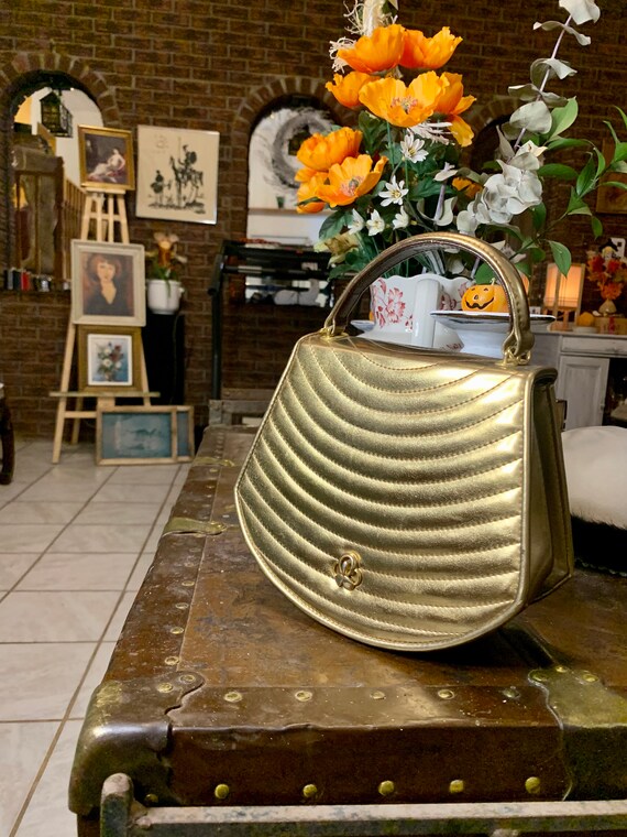 Vintage Copper Farnell from Paris handbag - image 4