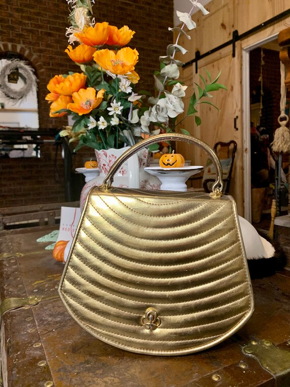 Vintage Copper Farnell from Paris handbag - image 2