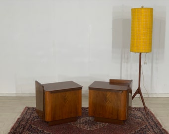 2x comodini Mid Century comodini VINTAGE