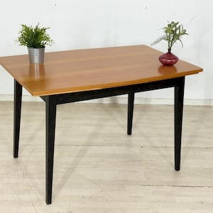Table de salle à manger vintage / Table extensible / Table de cuisine / Table de salle à manger style années 50