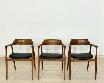 Stoelen in Deense stijl / Retro eetkamerstoelen