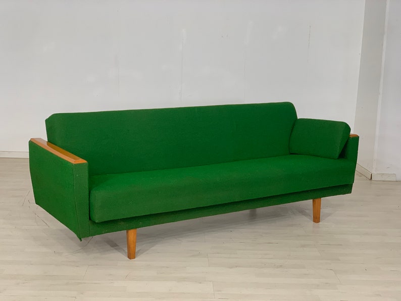 Mid Century Couch Sofa VINTAGE DAYBED zdjęcie 1