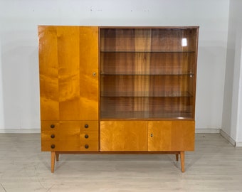 Buffet des années 60, meuble à vaisselle, vitrine, buffet VINTAGE