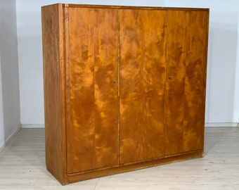 Mid Century Kleiderschrank Wäscheschrank 60s