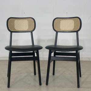 2 sedie in stile vintage, sedie da pranzo, sedie da soggiorno SEDIE VINTAGE