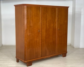 Mid Century Kleiderschrank Schlafzimmerschrank Wäscheschrank VINTAGE WARDROBE