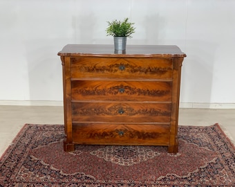 Cassettiera credenza in mogano STILE COLONIALE VINTAGE