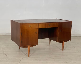 60er Jahre Schreibtisch Bürotisch freistehender Tisch VINTAGE DESK