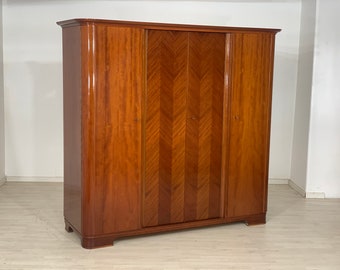 Armadio anni '60 grande armadio per biancheria credenza vintage