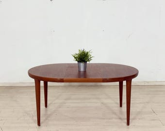 Deense teakhouten salontafel / Tafel in mid-century stijl / Vintage Scandinavisch design / Teakhouten salontafel