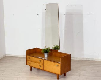 Vintage ladekast / dressoir / kaptafel / halkast / slaapkamerkast